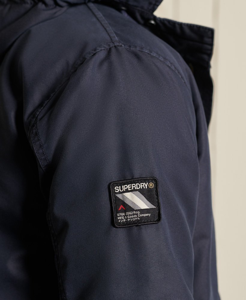 mens Military Fishtail Parka in Scout Navy | Superdry US