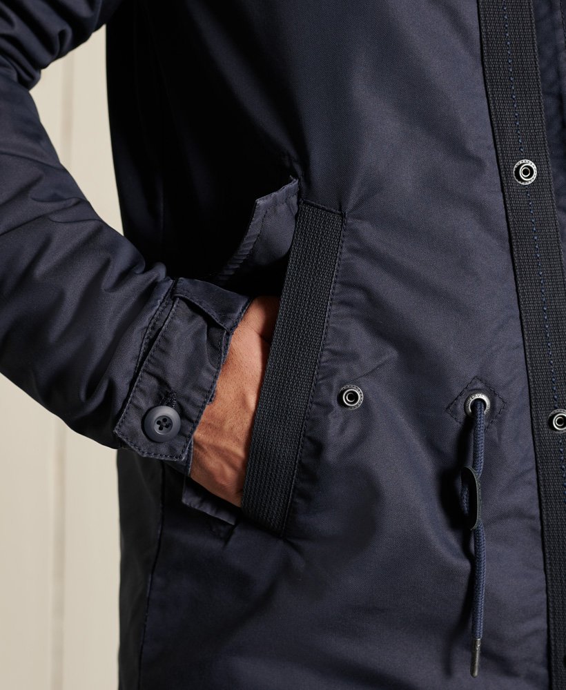 mens Military Fishtail Parka in Scout Navy | Superdry US