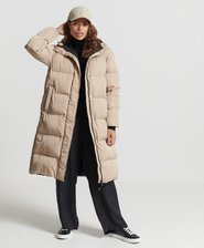 Manteau long à garnissage synthétique