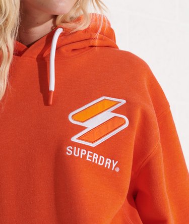 Code Applique Oversized Hoodie Image 5