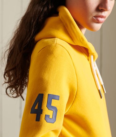 Script Style College Kapuzenjacke Image 5