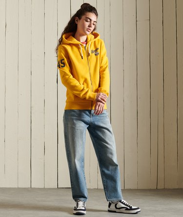 Script Style College Kapuzenjacke Image 2