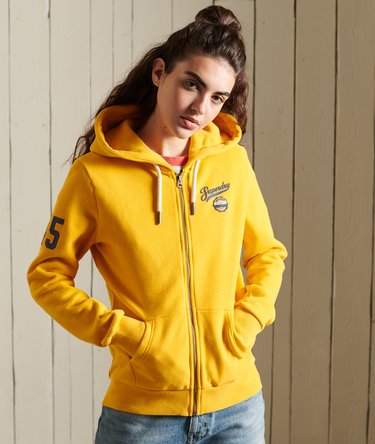 Script Style College Kapuzenjacke Image 1