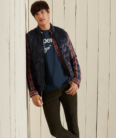 Camiseta clásica con bolsillo Crossing Lines American Image 3