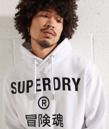 Independent hoodie met folieprint Image 5