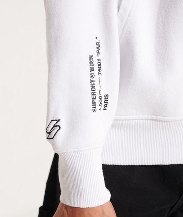 Independent hoodie met folieprint Image 6