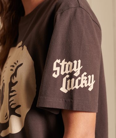 Oversized Boho and Rock T-Shirt Image 3