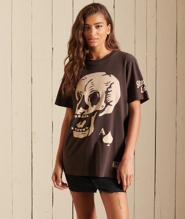 Oversized Boho and Rock T-Shirt Image 1