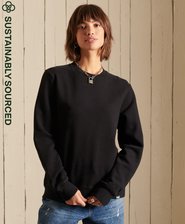 Organic Cotton Vintage Logo Crew Sweatshirt
