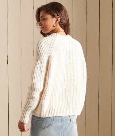 Slouchy Stitch Knitted Jumper Image 4