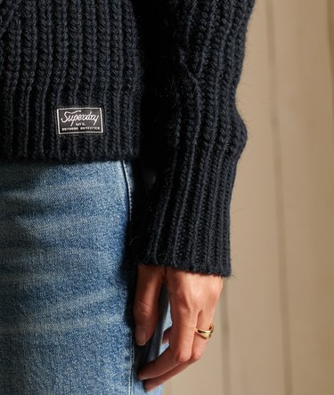 Slouchy Stitch Knitted Jumper Image 6
