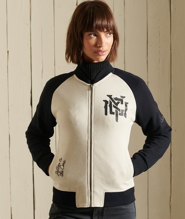 Bomber en jersey Crossing Lines Image 1