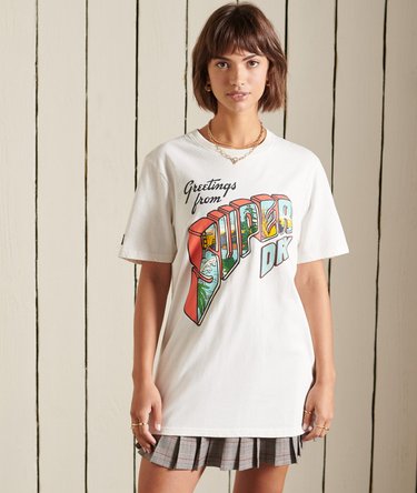 Oversized Mountain T-Shirt Image 1