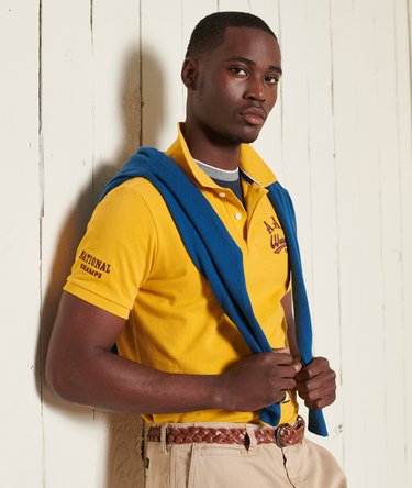 Organic Cotton Superstate Short Sleeve Polo Shirt Image 3