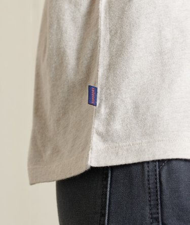 Organic Cotton Vintage Logo Ringer T-Shirt Image 6