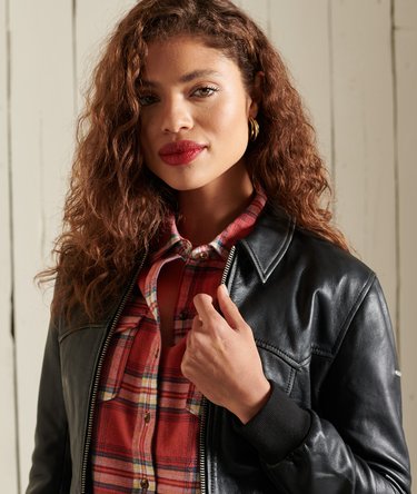 Organic Cotton Heritage Check Cropped Shirt Image 6
