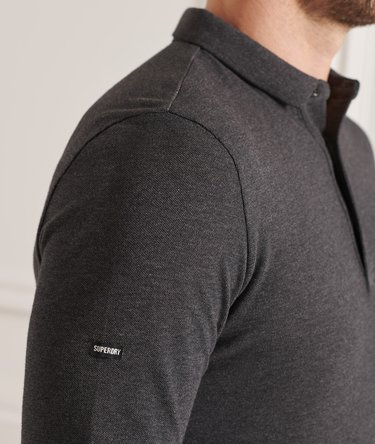 Studios poloshirt i piqu&eacute; i &oslash;kologisk bomuld Image 6