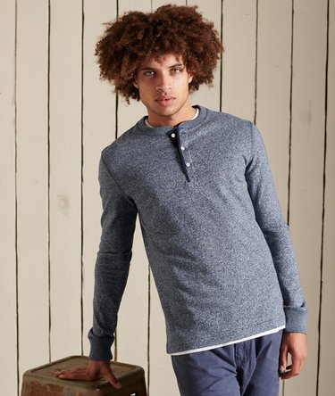 Organic Cotton Long Sleeve Henley Top Image 4