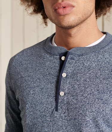 Organic Cotton Long Sleeve Henley Top Image 5