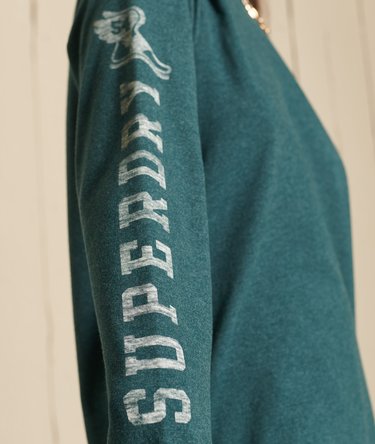 Track & Field shirt met lange mouwen en losse pasvorm Image 3
