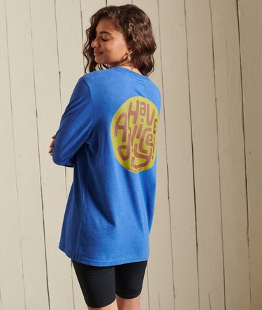 Loose Fit Mountain Long Sleeve Top Image 2