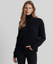 Lambswool Roll Neck Jumper