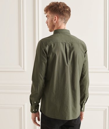 Organic Cotton Micro Check Shirt Image 10