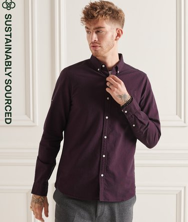 Camisa de algodón orgánico Uni Oxford Image 1