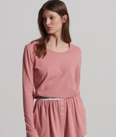 Organic Cotton Lounge Long Sleeve Top Image 1
