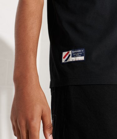 Organic Cotton Essential Logo Loose Fit Tee Image 4