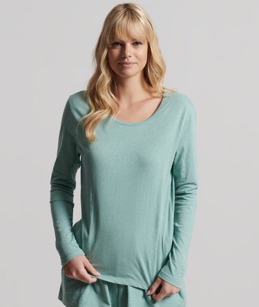 Organic Cotton Lounge Long Sleeve Top Image 1