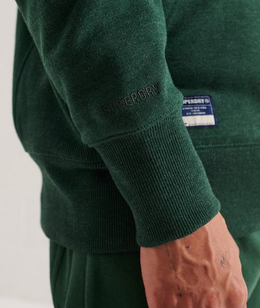 Code Essential hoodie van biologisch katoen met rits Image 6