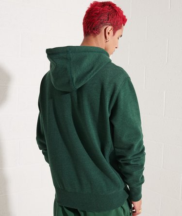 Code Essential hoodie van biologisch katoen met rits Image 3