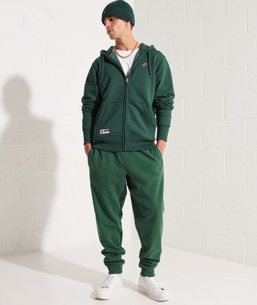 Code Essential hoodie van biologisch katoen met rits Image 2