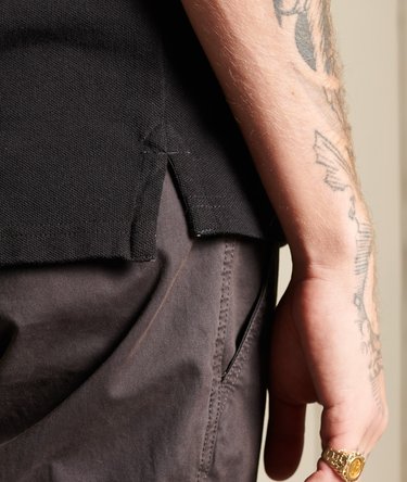 Organic Cotton Short Sleeve Tipped Polo Shirt Image 5