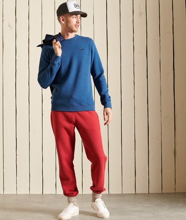 Organic Cotton Vintage Logo Crew Sweatshirt Image 2