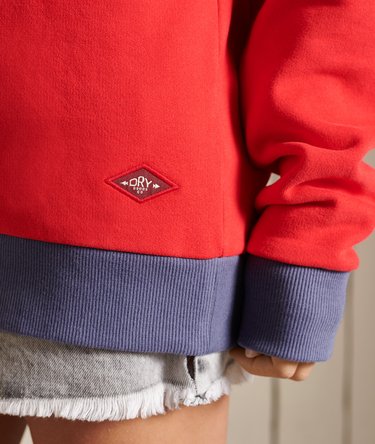 Klassisches American Sweatshirt in Übergröße mit Core-Logo Image 4