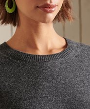 Oversized Lambswool Crew Jumper