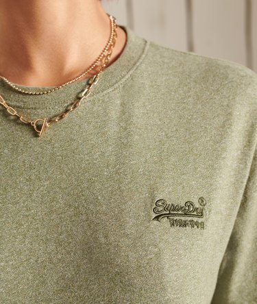 Organic Cotton Loose Fit Vintage Logo T-Shirt Image 2