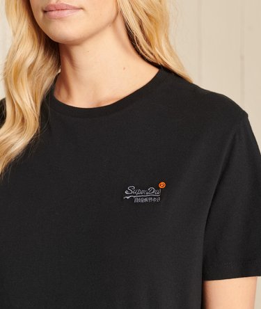 Camiseta de corte holgado con logo bordado Vintage Image 3