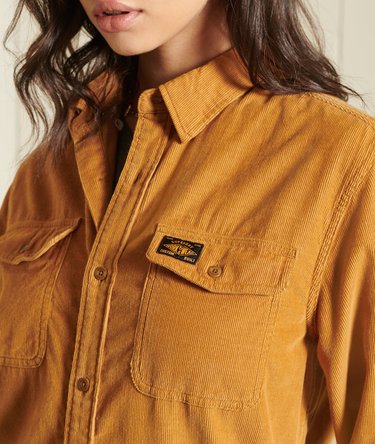 Boyfriend-mallinen Trailsman-vakosamettipaita Image 2