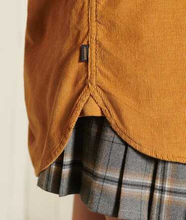 Boyfriend-mallinen Trailsman-vakosamettipaita Image 3