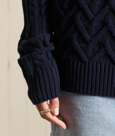 Studios Oversized Cable Jumper Image 3