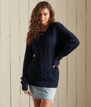 Studios Oversized Cable Jumper Image 1