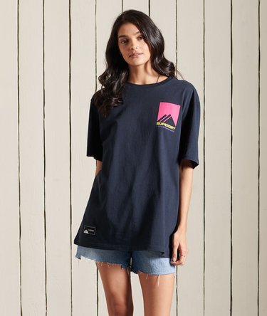 Oversized Mountain Sport T-shirt Image 1