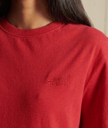 Camiseta holgada con logotipo Vintage Logo bordado Image 2