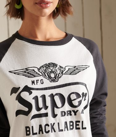 Maglia con maniche raglan e vestibilità ampia Blackout Image 2