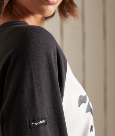 Maglia con maniche raglan e vestibilità ampia Blackout Image 3