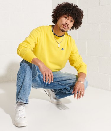 Code Essential Sweatshirt mit Rundhalsausschnitt aus Bio-Baumwolle Image 3