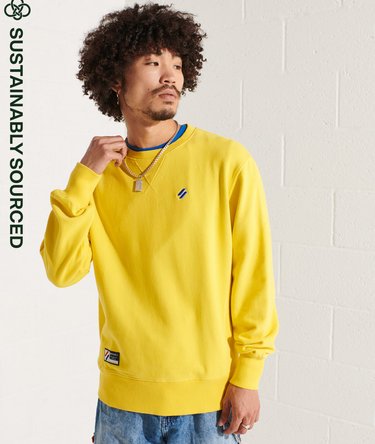 Code Essential Sweatshirt mit Rundhalsausschnitt aus Bio-Baumwolle Image 1